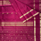 Handwoven Pure Gadwal Silk Saree | Maroon