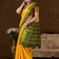 Classic Mysore Semi Silk Saree | Bright Yellow