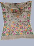 Handwoven Pure Handwoven Pure Muslin Saree  |  Honey Yellow