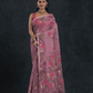 Pale Purple Jamdani Saree - 059