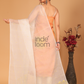 Pure Handloom Muslin Jamdani Dupatta With Off White - 004