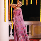 Handloom Jamdani Saree With Rose Pink - 112