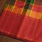 Silk Mark Certified Handloom Kanjivaram Silk Saree  |  Brick Red