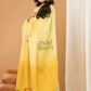 Tuscany Yellow color Jamdani 2-Piece Set Kurti & Dupatta (UNSTITCHED) - 154