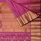 Handwoven Pure Gadwal Silk Saree | Pink