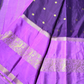 Classic Mysore Silk Saree  |  Dark Purple