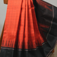Silk Mark Certified Handloom Kanjivaram Silk Saree  |  Classic Red