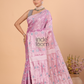Tissue Jamdani Saree With Bubblegum Pink - 125