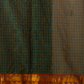 Traditional Narayanpet Cotton Saree | Dark Green