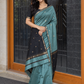 Maheshwari Silk Cotton Saree – Festive Elegance | Jade Green