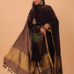 Wine Red Linen Jamdani 2-Piece Set Kurti & Dupatta (UNSTITCHED) - 060