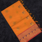 Kanchi Cotton|Marigold Yellow & Peach pink