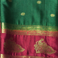 Classic Mysore Silk Saree  |  Bottle Green