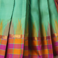 Silk Mark Certified Handloom Kanjivaram Silk Saree  |  Seafoam Teal