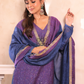 Grape Purple Linen X Linen 2-Piece Set Kurti & Dupatta (UNSTITCHED) - 303