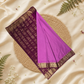 Mysore Silk Saree With Pastel Purple
