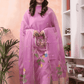 Handwoven Jamdani Muslin Kurti  |  Orchid Purple