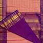 Handwoven Pure Gadwal Silk Saree  |  Terracotta Red