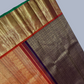 Pure Handwoven Gadwal Silk Saree in Plum Purpule - 007