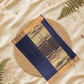 Chanderi Silk Saree With Dark Blue