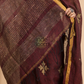 Marron Linen X Linen 2-Piece Set Kurti & Dupatta (UNSTITCHED) - 019