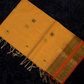 Kanchi Cotton|Yellow & Orange/ Olive Green