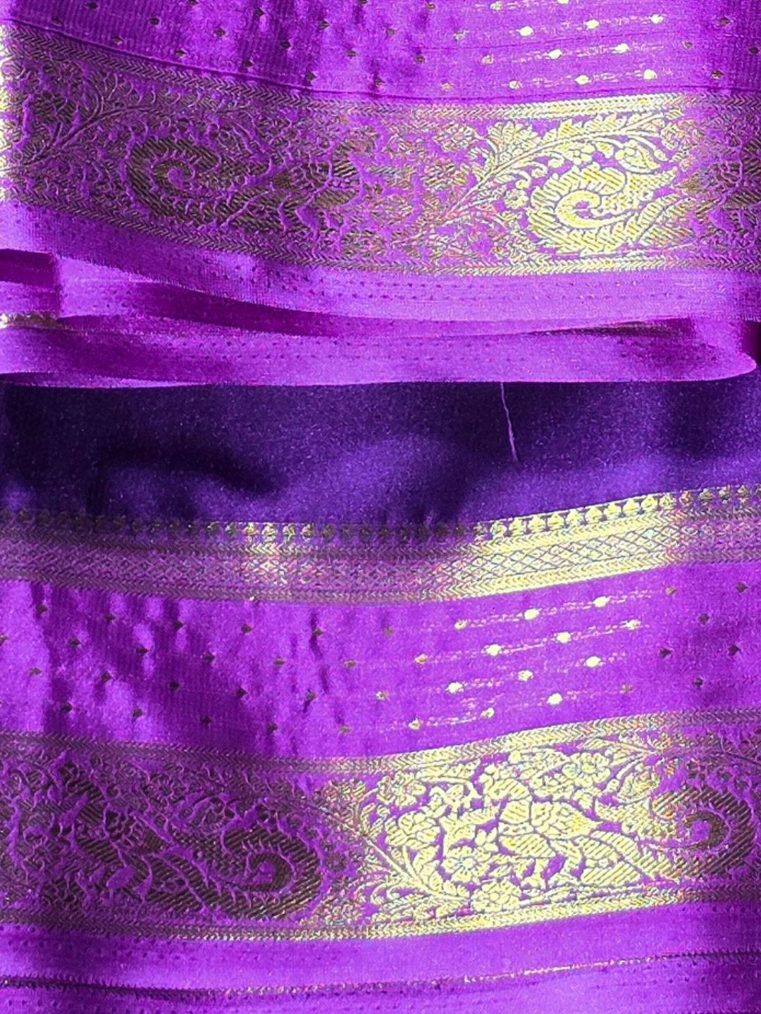 Classic Mysore Silk Saree  |  Purple