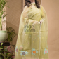 Sunset Gold Jamdani 2-Piece Set Kurti & Dupatta (UNSTITCHED) -683