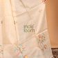 Pure Handloom Tussar Silk Jamdani Dupatta Pale Brown - 033