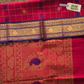 Kanchi Cotton|bright red & purple