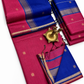 Maheshwari Silk Cotton Saree – Festive Elegance | Pink