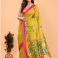 Silk Jamdani Saree With True Black - 150
