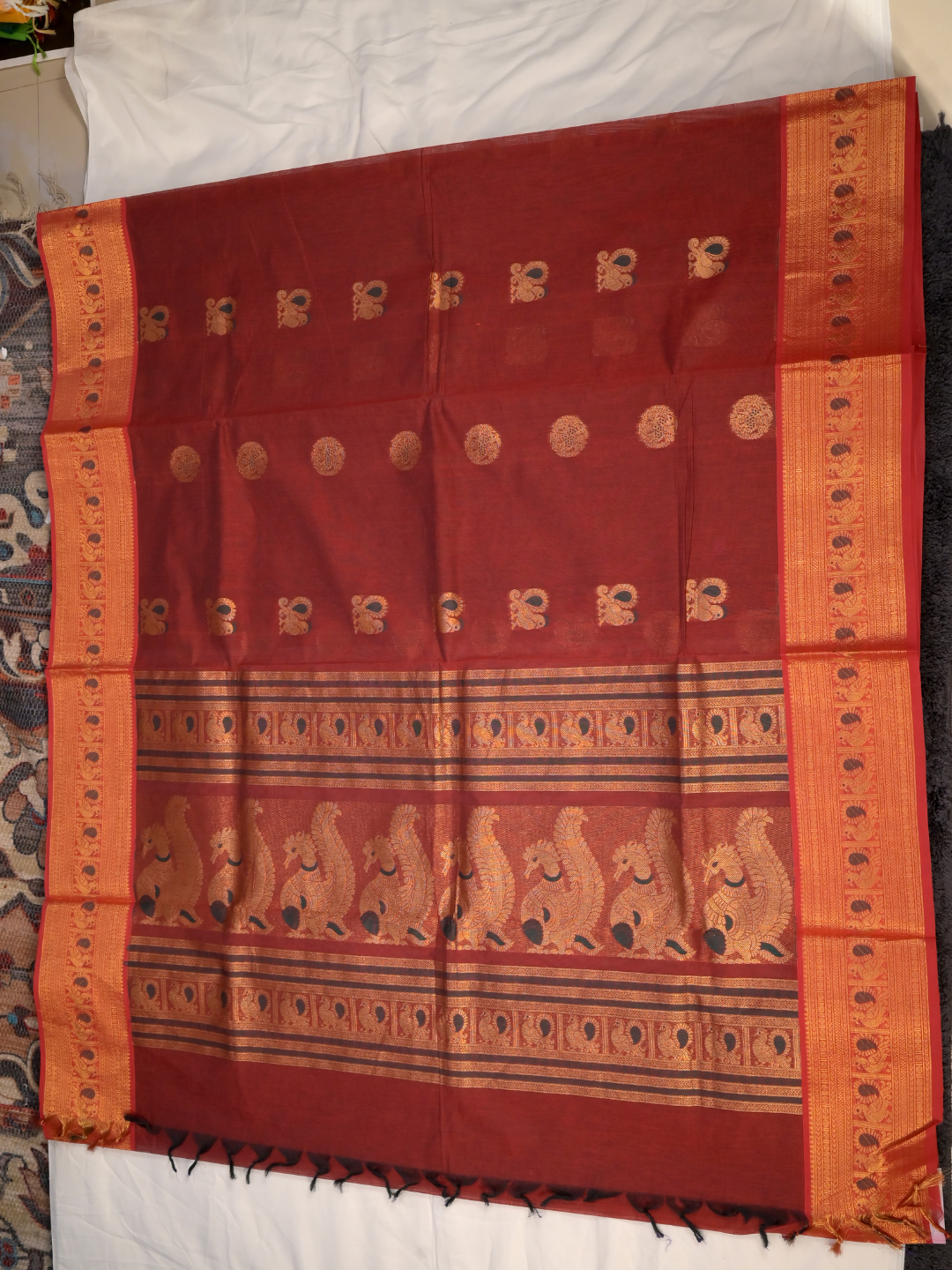 Kanchi Cotton|Magenta & Rani Pink