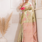 Patra Prabha - Leaf-toned silk with koorai butta and temple zari
