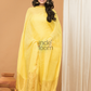 Linen Jamdani Unstitched 2-Piece Kurti  |  Mango Yellow