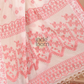 Lal Par Cotton Saree With Cream White - 128