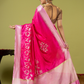 Classic Benarasi Semi Silk Saree | Fuchsia Pink