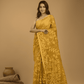 Jamdani Saree With Golden Yellow - 02 - indeloom