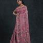 Pale Purple Jamdani Saree - 059