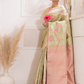 Patra Prabha - Leaf-toned silk with koorai butta and temple zari