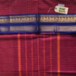 Kanchi Cotton|Maroon & Blue