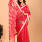 Silk Jamdani Saree With True Black - 151