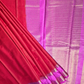 Classic Mysore Silk Saree  |  Coral Red