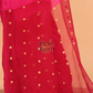 Matka Silk Saree With Dark Pink - 152