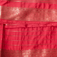 Classic Mysore Silk Saree  |  Coral Red
