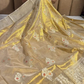 Classic Benarasi Semi Silk Saree | Mustard Gold