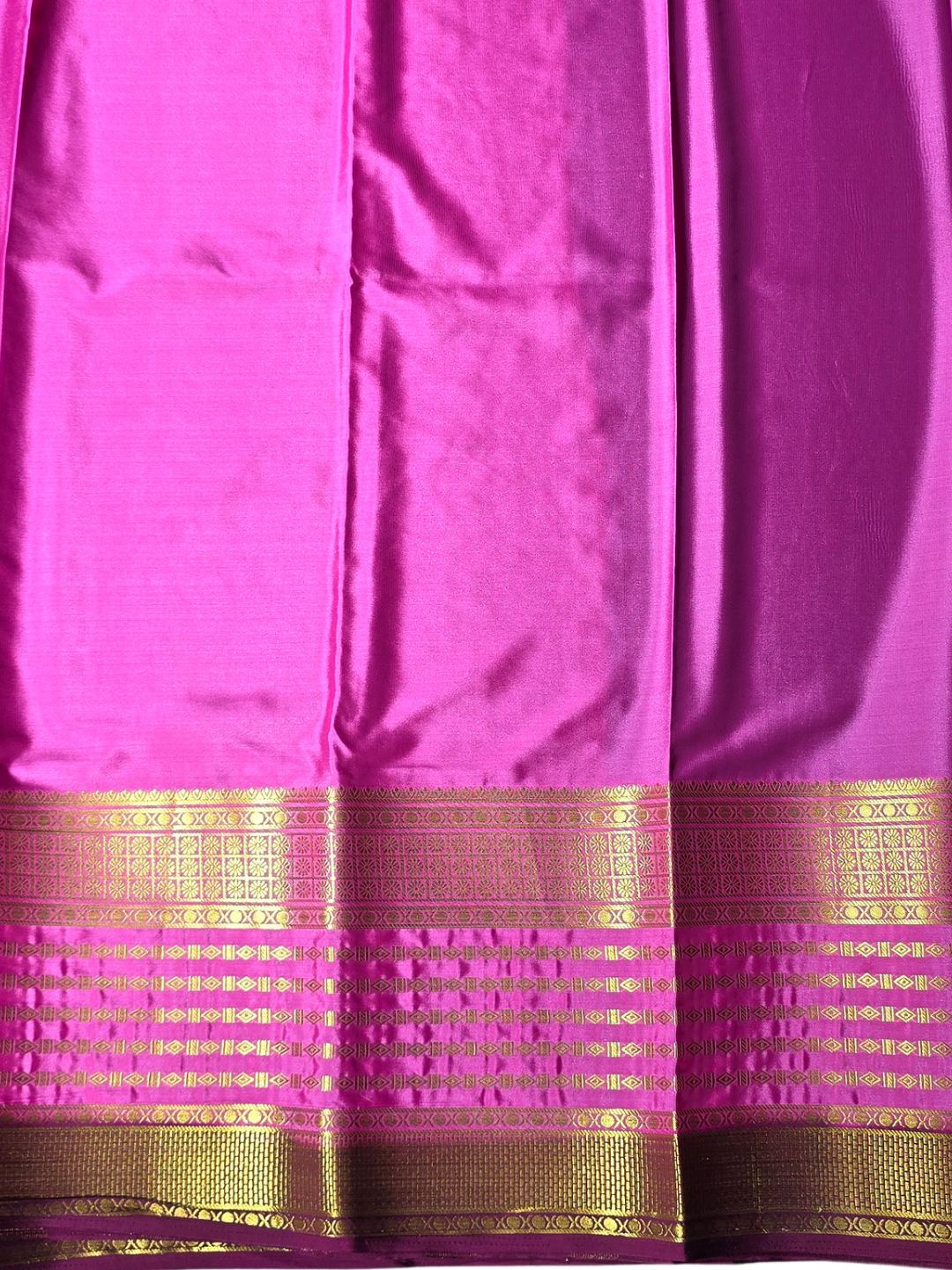 Classic Mysore Silk Saree  |  Navy Blue