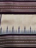 Handwoven Pure Vidarbha Tussar Silk Saree | Brown