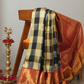 Silk Mark Certified Handloom Kanjivaram Silk Saree  |  Midnight Black