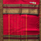 Kanchi Cotton|REd & Maroon